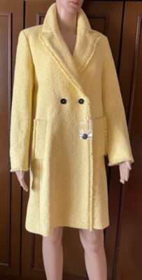 Damen Baumwollmantel Marella by Marina Rinaldi gelb Gr. IT 44 DE 38 US 8 GB 12