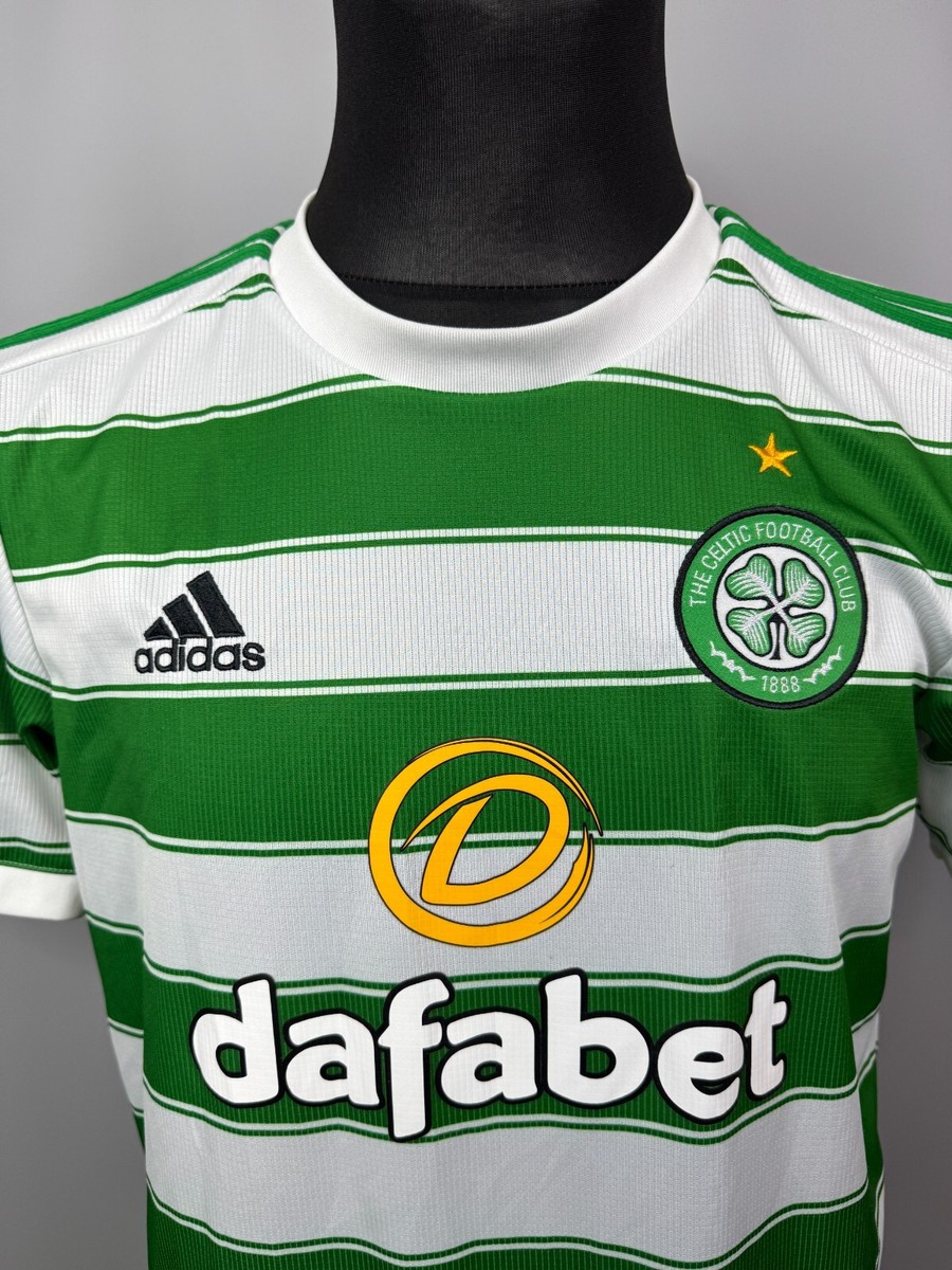 CELTIC 2021 2022 HOME SHIRT FOOTBALL SOCCER JERSEY ADIDAS