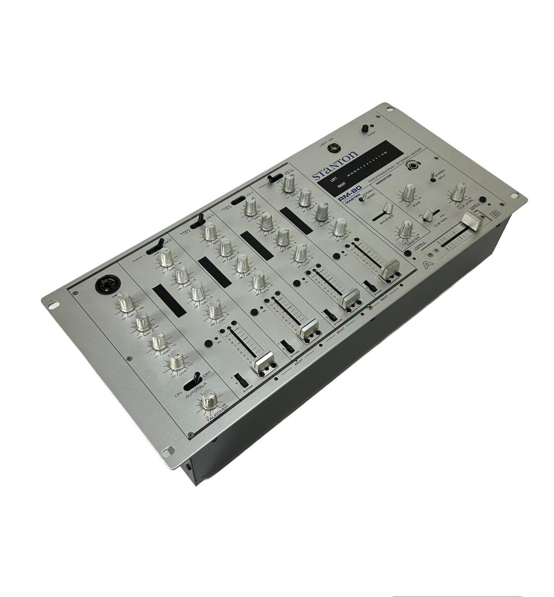 Stanton RM-80 Professional Stereo Mixer ~ No Power Supply Stanton RM-80 Professional Stereo Mixer ~ No Power Supply