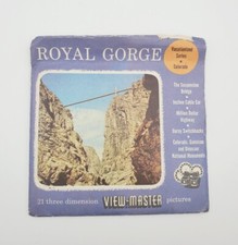 View-Master Reel 236  238 Royal Gorge Colorado USA 1947