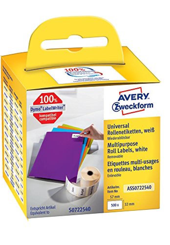 Avery Italia ASS0722540 Etichetta in Rotolo Multiuso - NUOVO