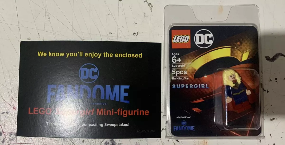 Dc fandome supergirl lego sale