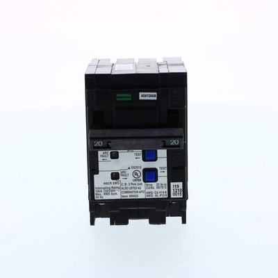 Siemens Q220AFCN 20 Amp 2P Combination Type AFCI Plug-On Neutral Circuit Breaker