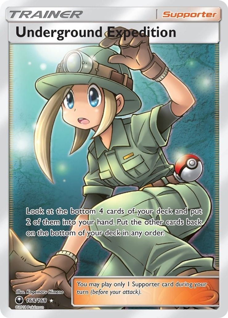 Underground Expedition - 168/168 - Pokemon Celestial Storm Full Art NM