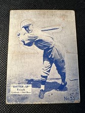 1934-36 National Chicle R318 Batter-Up Frankie Frisch #33 - St. Louis Cardinals 