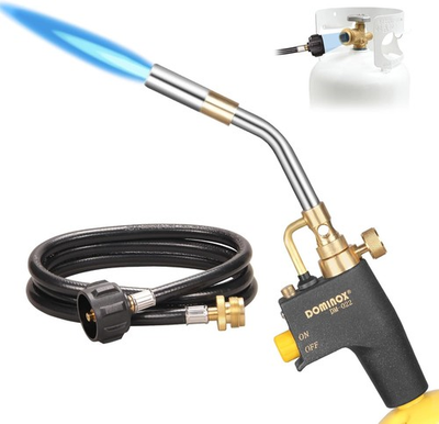 #ad DOMINOX Propane Torch with 5FT Hose High Intensity Trigger Start Kit for MAPP $45.99