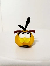 Angry Birds Bubbles Orange Figure Toy Rovio Entertainment Rare Rubber 