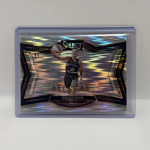 Kelsey Plum 2025 Panini WNBA Select All-Stars Flash Prizm #10 Las Vegas Aces