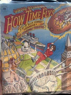 David Ossman   How Time Flys (1973) Columbia KC 32411 LP + Cut-Out Insert | VG