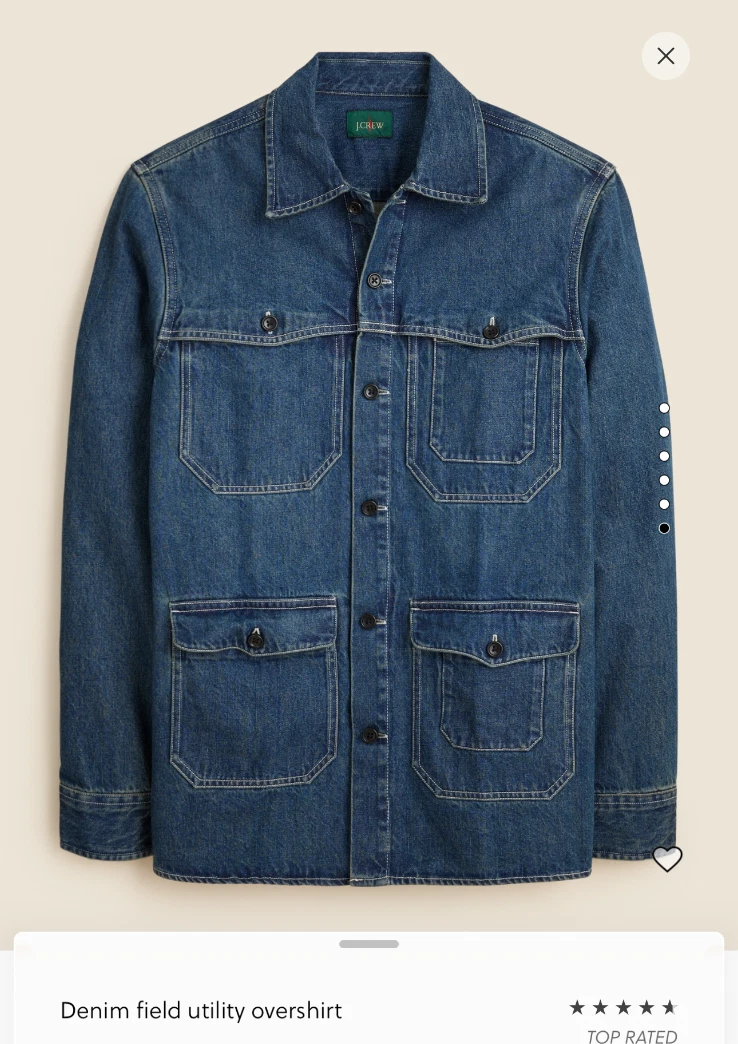 J.CREW Denim Coats, Jackets & Vests for Men for Sale | Shop New
