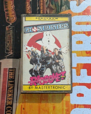 Ghostbusters (Activision 85) Spectrum 48/128/+2 (Tape, Manual, Box) works 8-bit