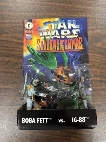 Star Wars Shadows of the Empire Boba Fett Vs. Ig 88 Action Figure Complete FC3