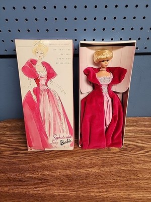 1999 Mattel Barbie Sophisticated Lady 1963 Retro Box Damage