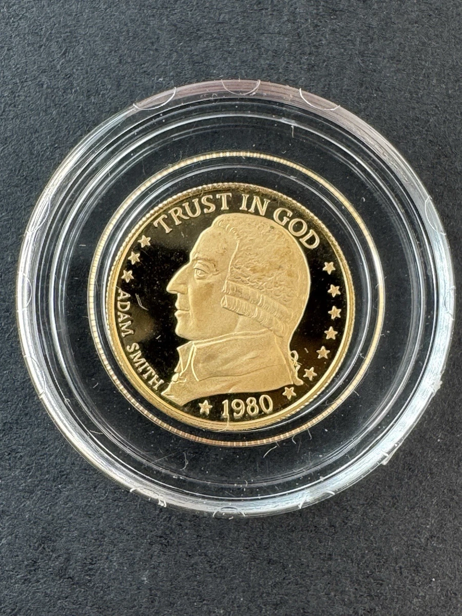 Rare 1980 1/10 oz .999 Gold Proof * Gold Standard Corporation