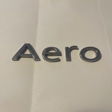 Aero Emblem Genuine Saab Rear Emblem - Aero For 2004-2010 Saab 9-3 12804322-ax