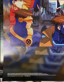 Marvel vs Capcom Clash of Super Heroes Dreamcast Pre-order Bonus Poster B2 Size