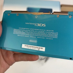 Nintendo 3DS Handheld System (CIB) - Aqua Blue US Model Complete In Box CIB