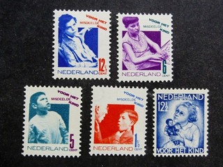 nystamps Netherlands Stamp # B50//B76 Mint OG H $65 G21y470
