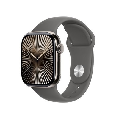Apple Watch Series 10 GPS + Cellular, 42 mm Titangehäuse Natur, #2228014
