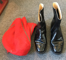 British Army George Boots size 9 in cloth covers