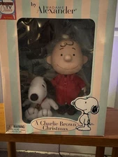 Charlie Brown Christmas Madame Alexander Snoopy Plush Peanuts TV NEW Box 2002
