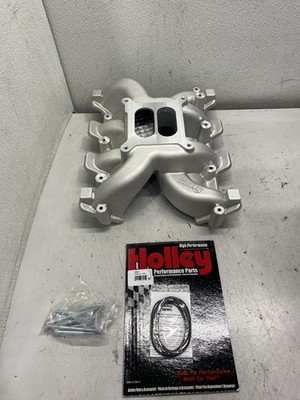 Holley 300-130 Left Side Dual Plane Mid-Rise Intake