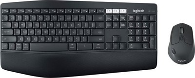 Logitech - MK850 Performance Full-size Wireless Membrane Keyboard and Mouse C...