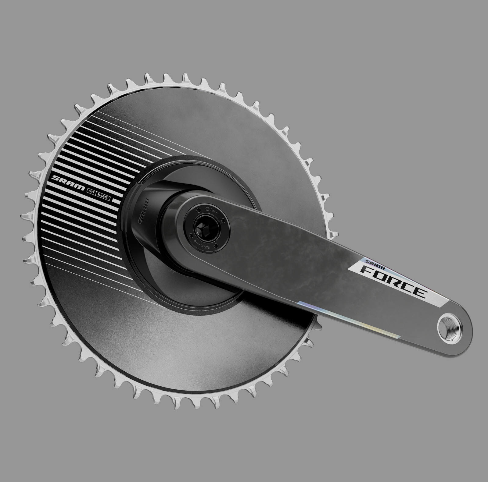 SRAM Force 1x Aero E1 Crankset Speed 1213 Spindle 2899mm BCD Direct 78090₽