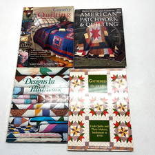 Vintage American Patchwork Quilting Book lot