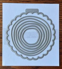 Quickutz Nesting Flower CC-SHAPE-093-7 & Limited Edition Circles Dies REV-0072