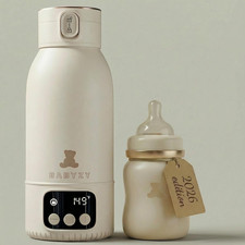 Portable Bottle Warmer 17oz   Baby Bottle Warmer for Breast Milk  Formula, Fast