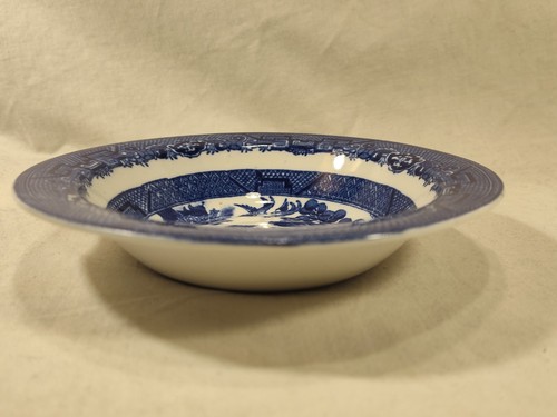 Antique Blue Willow Allertons England 6.25" Bowl - Picture 2 of 13