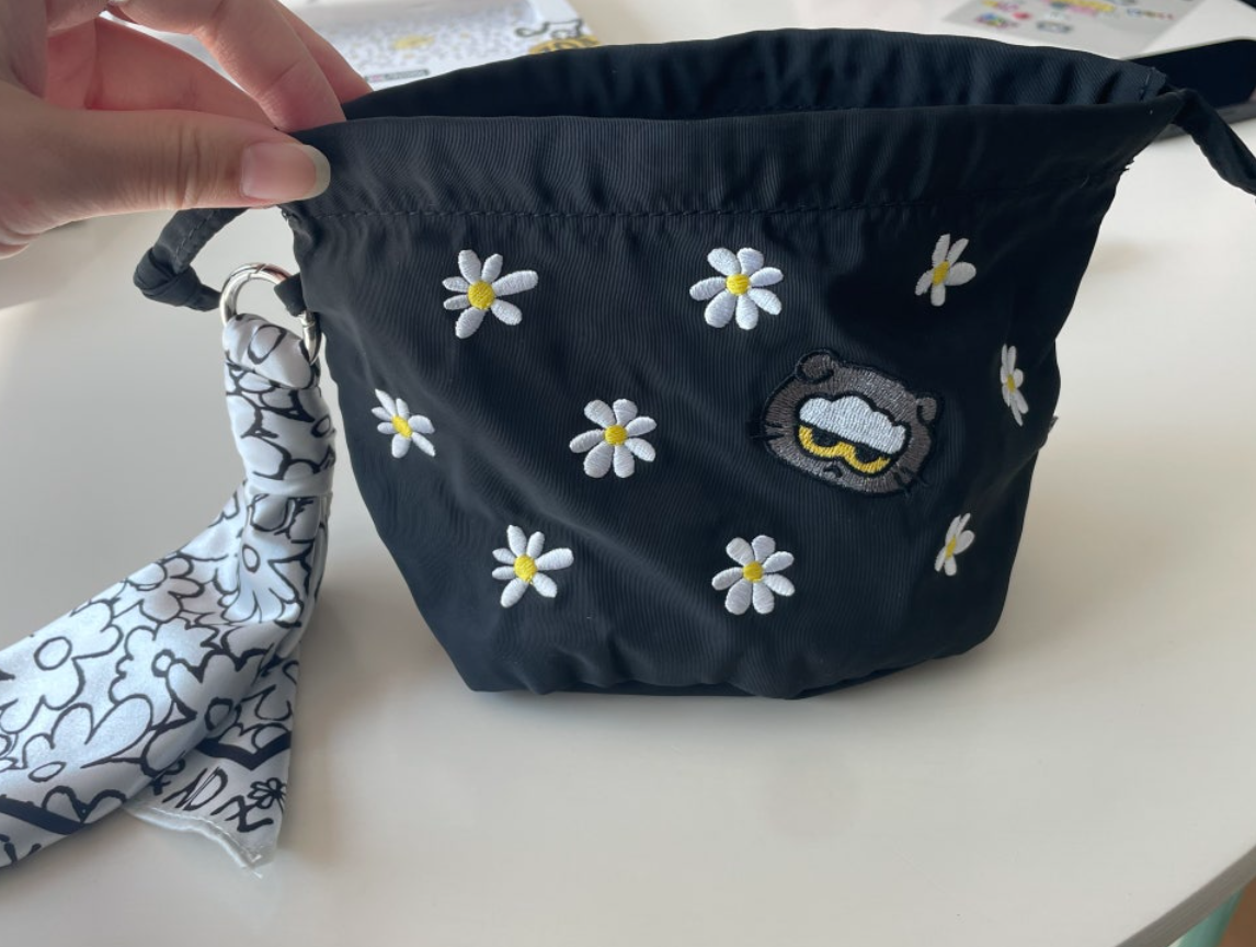 G-DRAGON Romand ZOA SCARF Bokjori Pouch GD | eBay