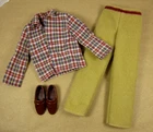 Ken Shirt, Pants, Shoes #5820 Fashion Classics Country Flair vtg Mattel 80s 1982