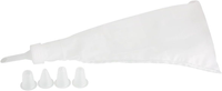 44730 Spritzbeutel Mit 5 TüLlen Aus Kunststoff, 30Cm, Weiß