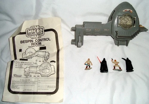 Vintage Star Wars Micro Collection Bespin Control Room Action Playset 69920 1982
