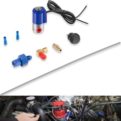 for NOS Nitrous Oxide System 16030-4AN Line Nitrous Purge Valve Kit Line Purge