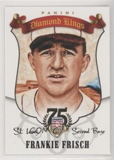 2014 Panini Hall of Fame Diamond Kings Frankie Frisch #17 HOF e8x