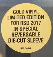 Marc Bolan T.rex Electric Warrior  Gold Vinyl  + Reversible Sleeve.RSD 2017