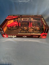 1/43 Burago Oracle Red Bull Formula 1 Racing Team Paddock Set, 3 Cars New in Box