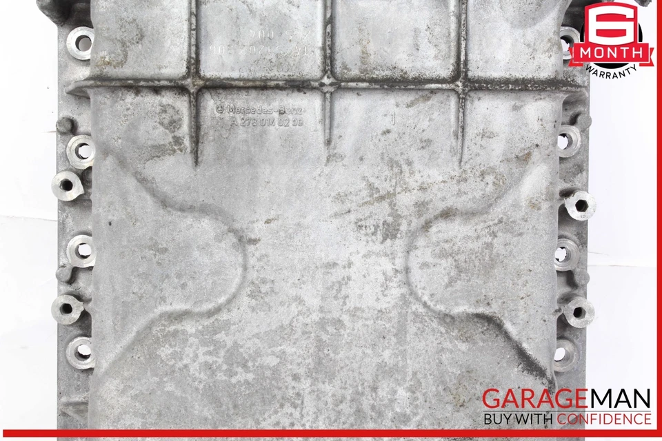 12-20 Mercedes X166 GL450 4MATIC CLS550 sección superior cárter de aceite 2780140200 OEM Foto 3 de 4