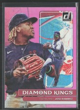 2022 Donruss #7 Jose Ramirez Holo Pink