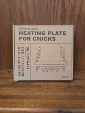 Innovative Design Heating Plate for Chicks  10" x 10" Fits 15-20 Chicks
