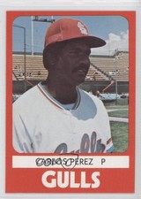 1980 TCMA Minor League Carlos Perez #240 0b3