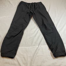 Hurley Pacer Stretch Tech Twill Joggers Black Mens Medium
