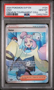 2024Pokémon Ionoサポーターカード GEM MT 海外　psa10 Iono Psa 10 | eBay