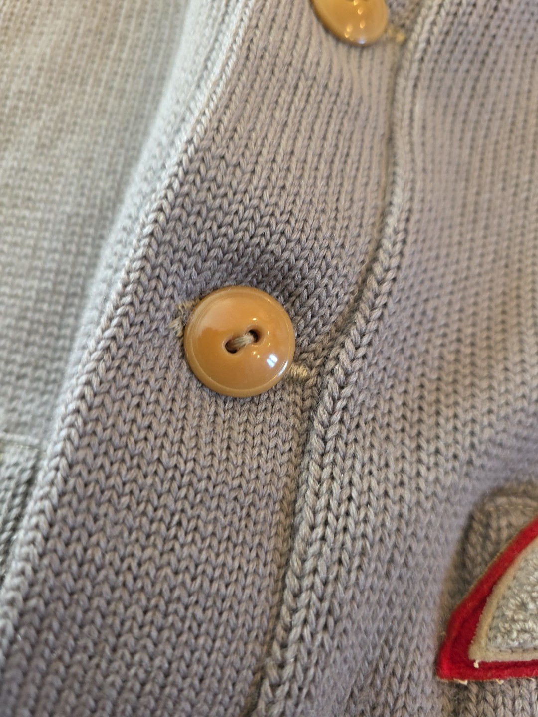 Vintage 30s 40s Huston Pugh Co Wool Fraternity Va… - image 5