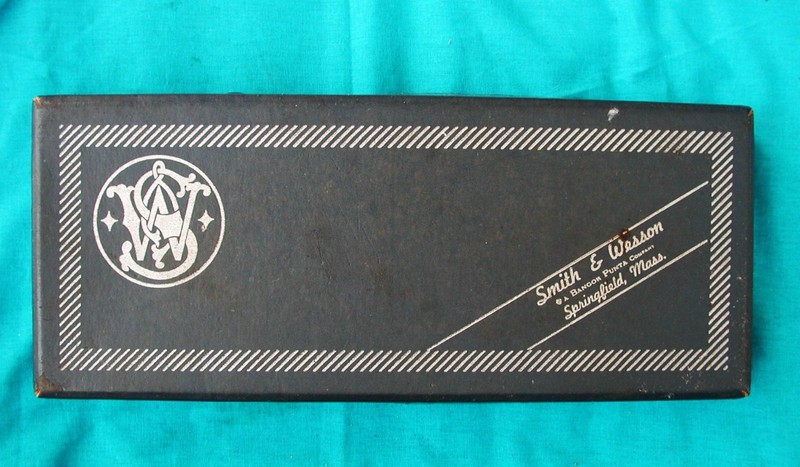 Orig. Vintage Smith & Wesson Model 67 .38 Spl  Revolver 4" Box Papers Brush Swab