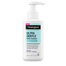 Ultra Gentle Foaming Facial Cleanser, Foaming Face Wash for Sensitive Skin, Gent
