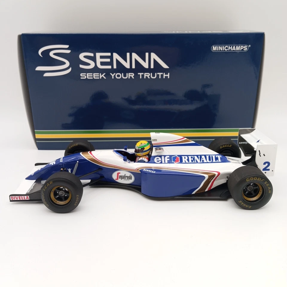 MINICHAMPS 1:18 Williams Renault FW16 GP San Marino 1994 Ayrton Senna 540943832 - Bild 3 von 4